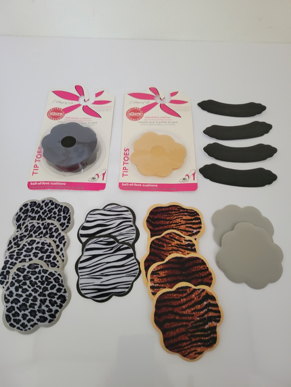 Foot Petals Ball-of-Foot Cushions & Back-of-Heel Cushions